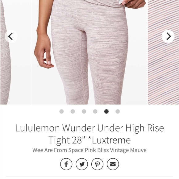 Lululemon wunder under 28” size 4 - Picture 3 of 5